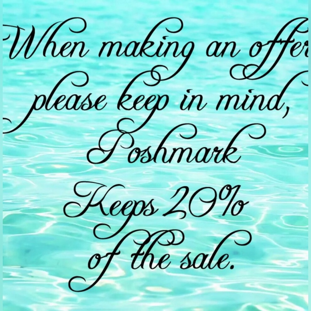 🤕Poshmark takes 20% of all sales